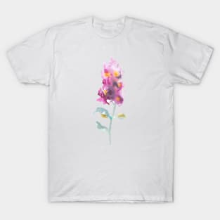 Beautiful watercolor pink Orchid T-Shirt